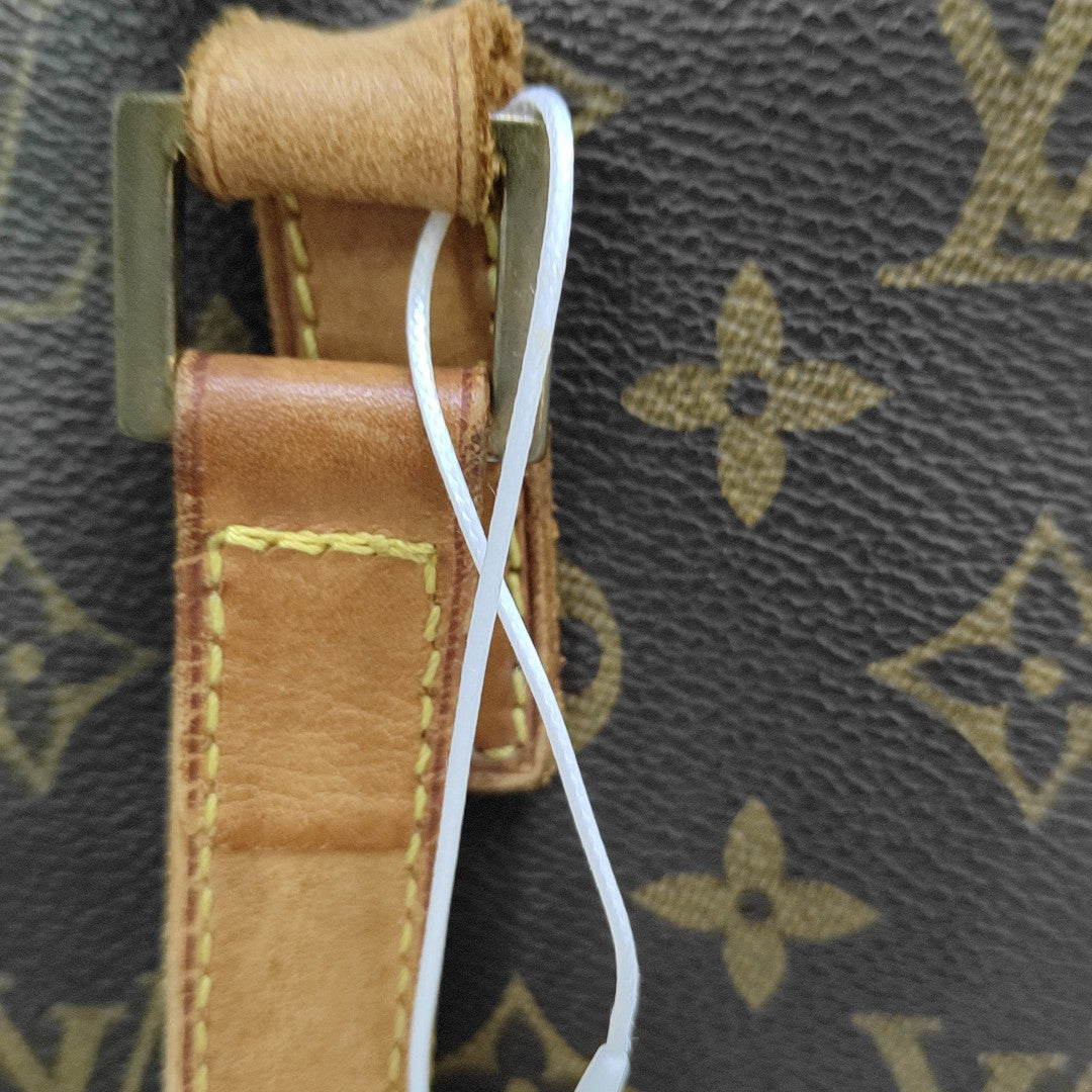 VINTAGE VAVIN GM Monogram Coated Canvas Brown