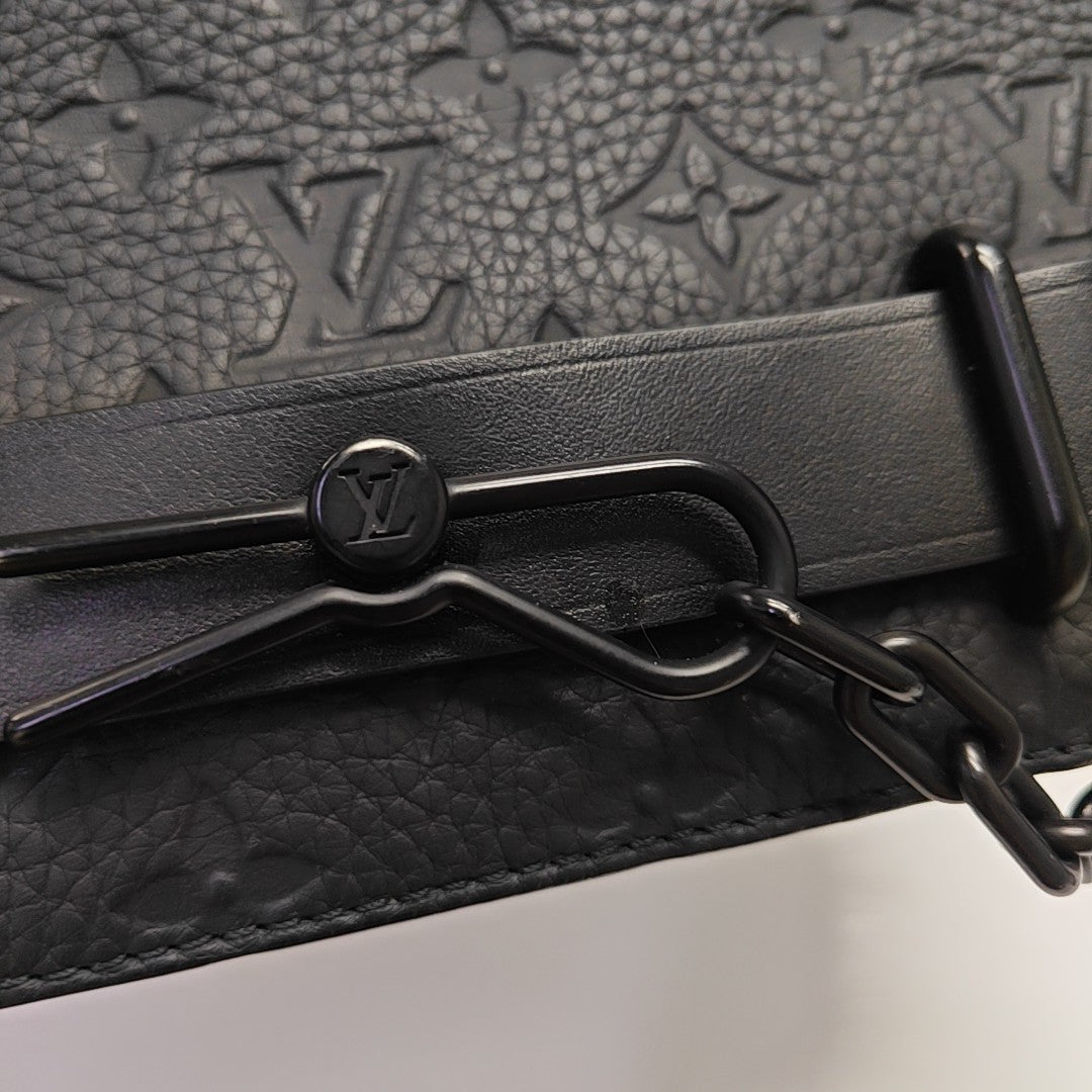 STEAMER Monogram Calfskin Black
