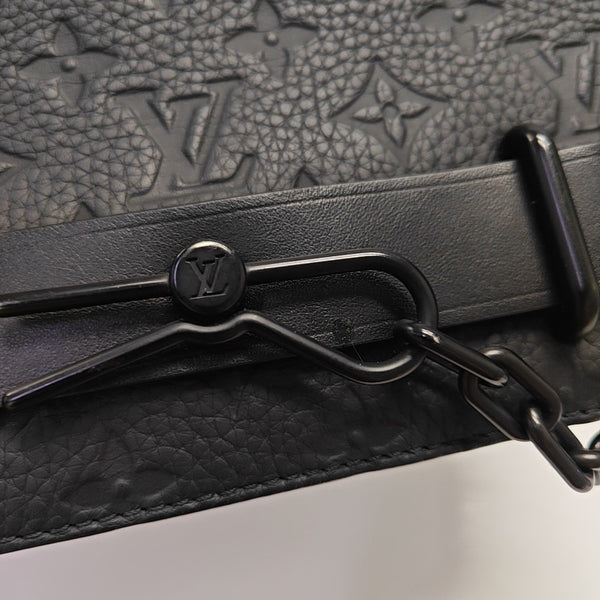 STEAMER Monogram Calfskin Black