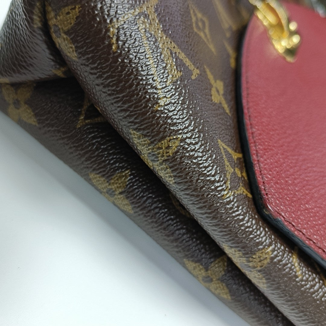 SAINT PLACIDE Monogram Coated Canvas Brown