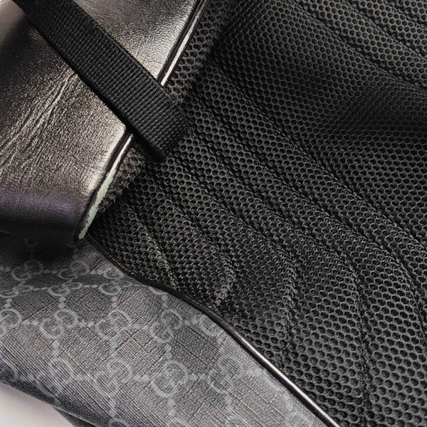 Retro Medium Monogram Coated Canvas Black