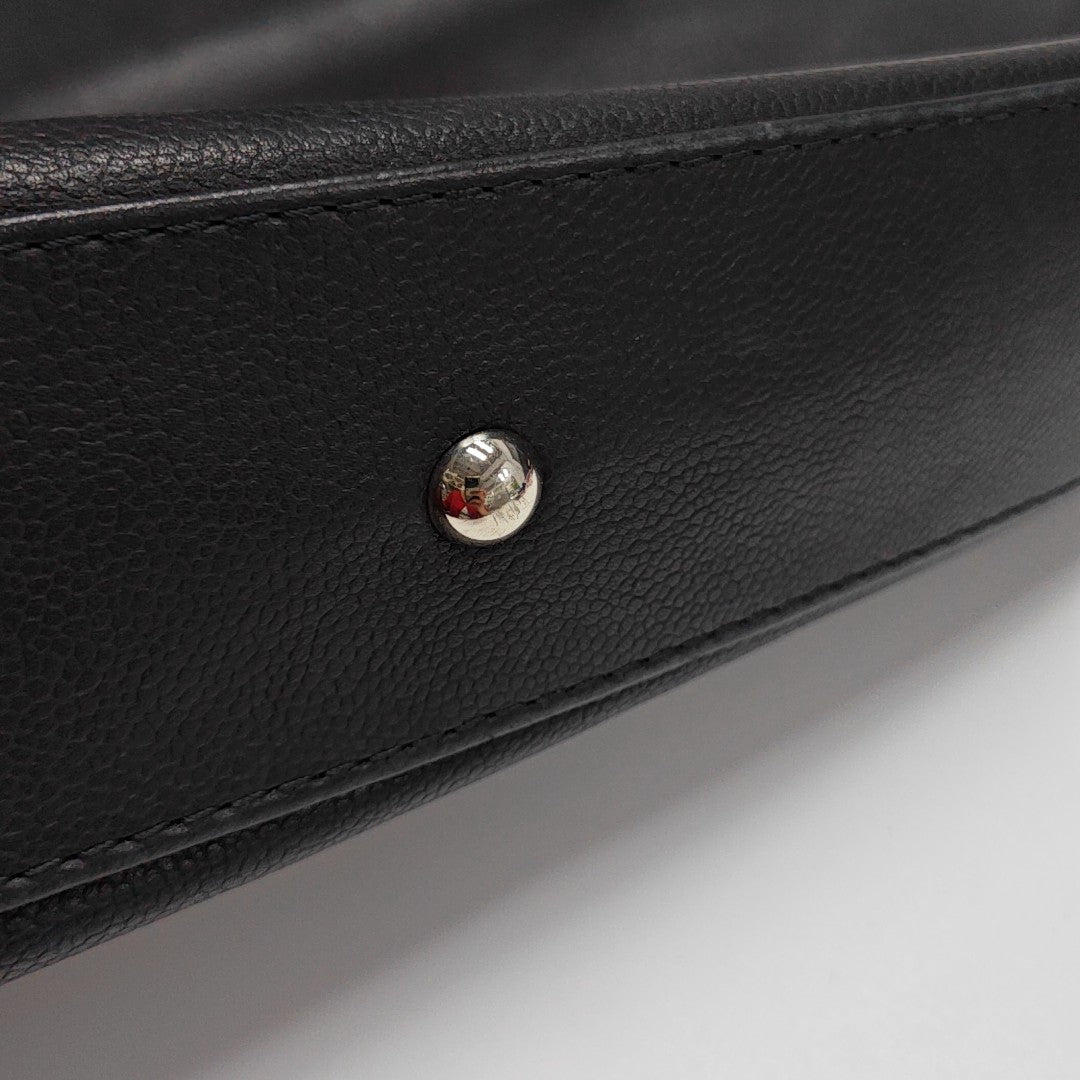 Quilted Calfskin Black