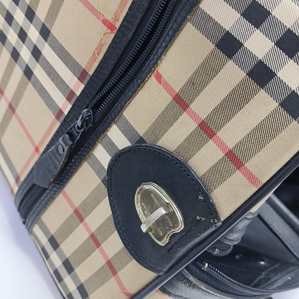 Canvas Top Handle Bag Beige