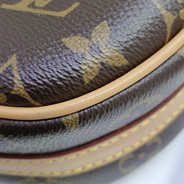 BOITE CHAPEAU PM Monogram Coated Canvas Brown
