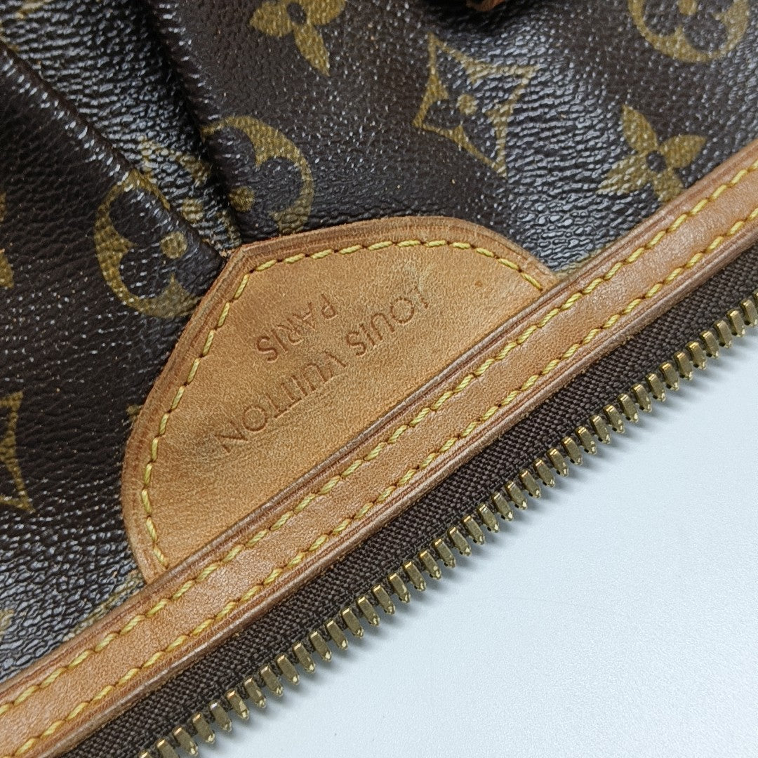 PALERMO PM Monogram Coated Canvas Brown
