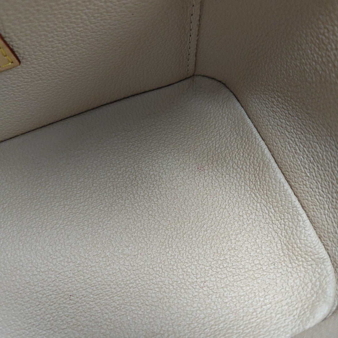 NICE Mini Monogram Coated Canvas Brown