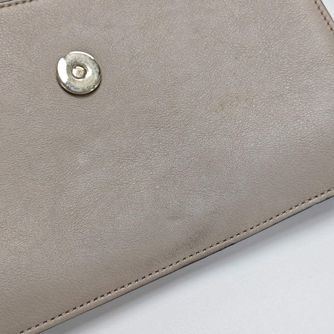 Faye Small Calfskin Gray