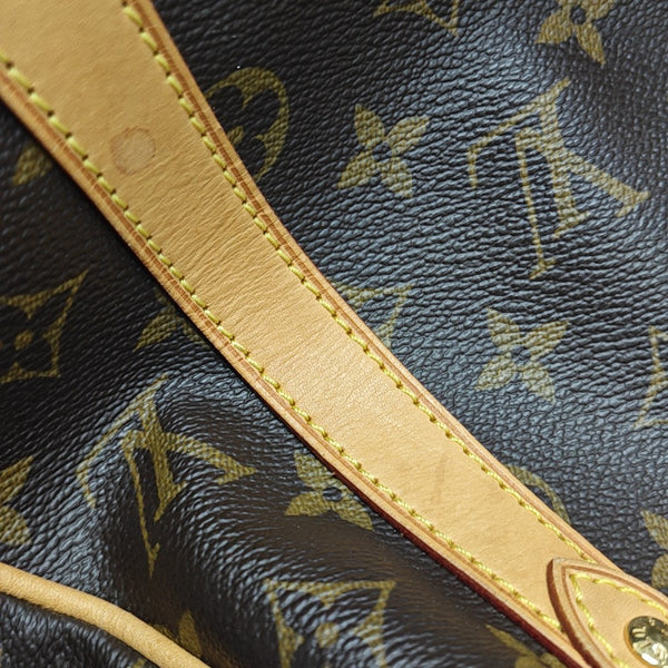STRESA Monogram Coated Canvas Brown