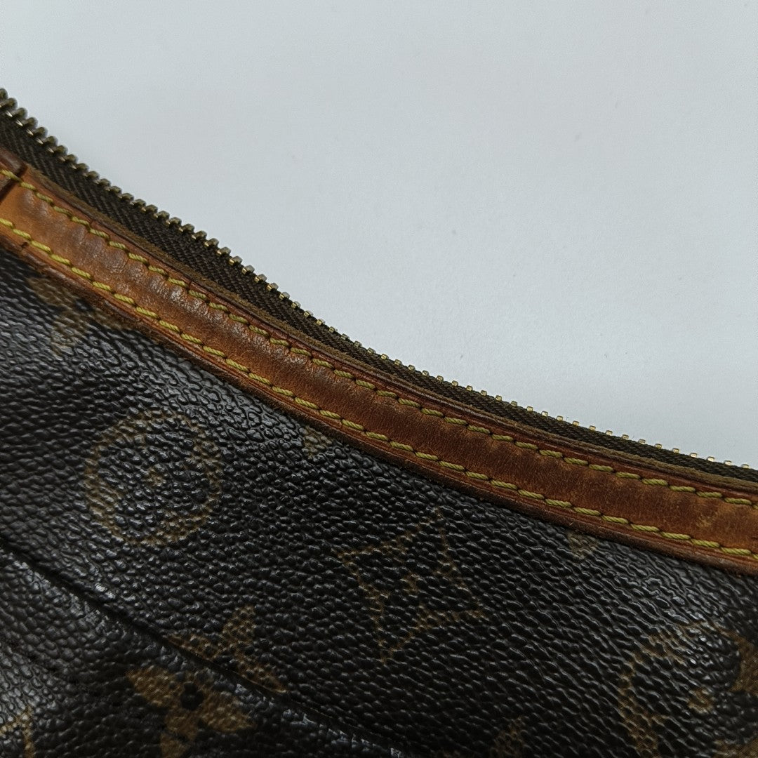 ODEON Monogram Coated Canvas Brown
