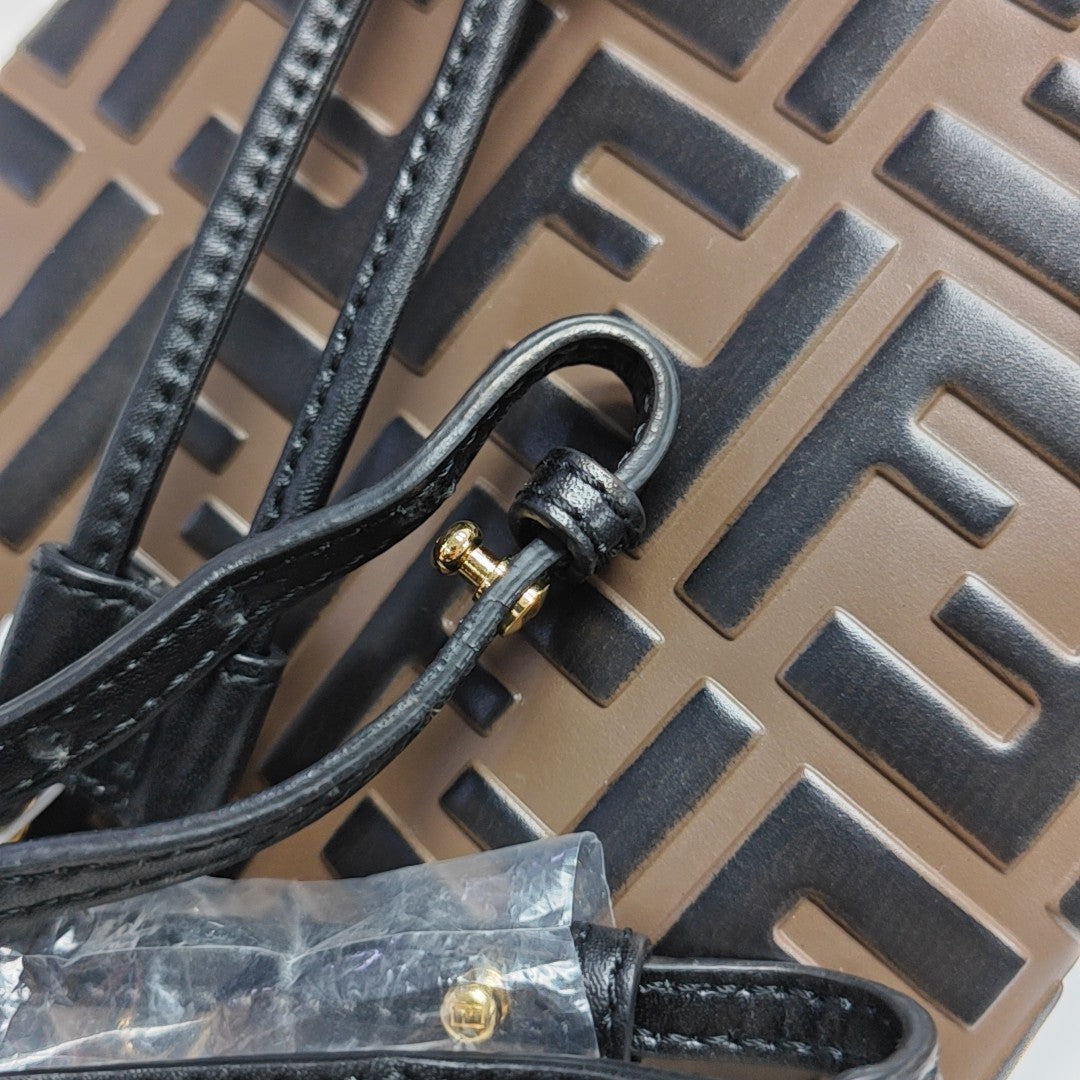 Mon Tresor Mini Monogram Calfskin Brown