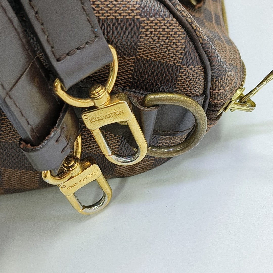 SPEEDY 30 Damier Ebene Coated Canvas Brown