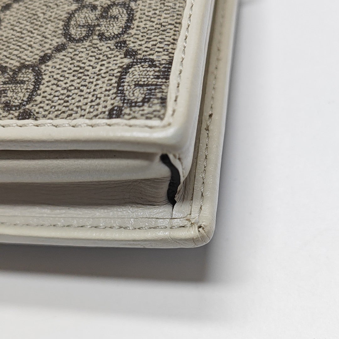 Horsebit 1955 WOC Monogram Coated Canvas Beige