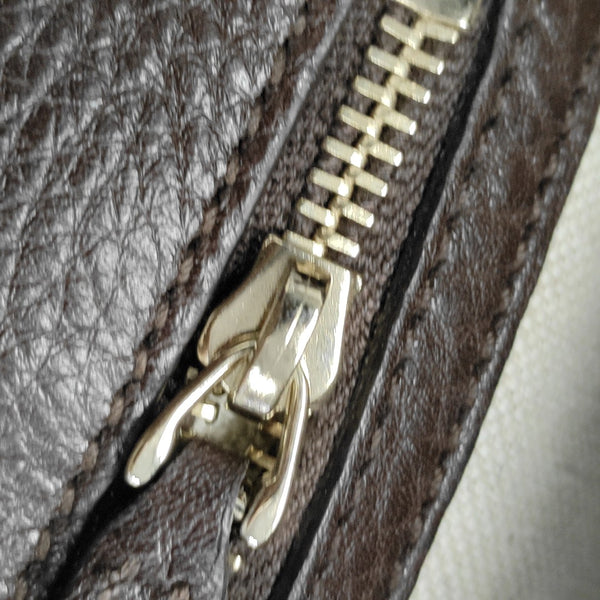 Bamboo 1947 Small Monogram Coated Canvas Beige