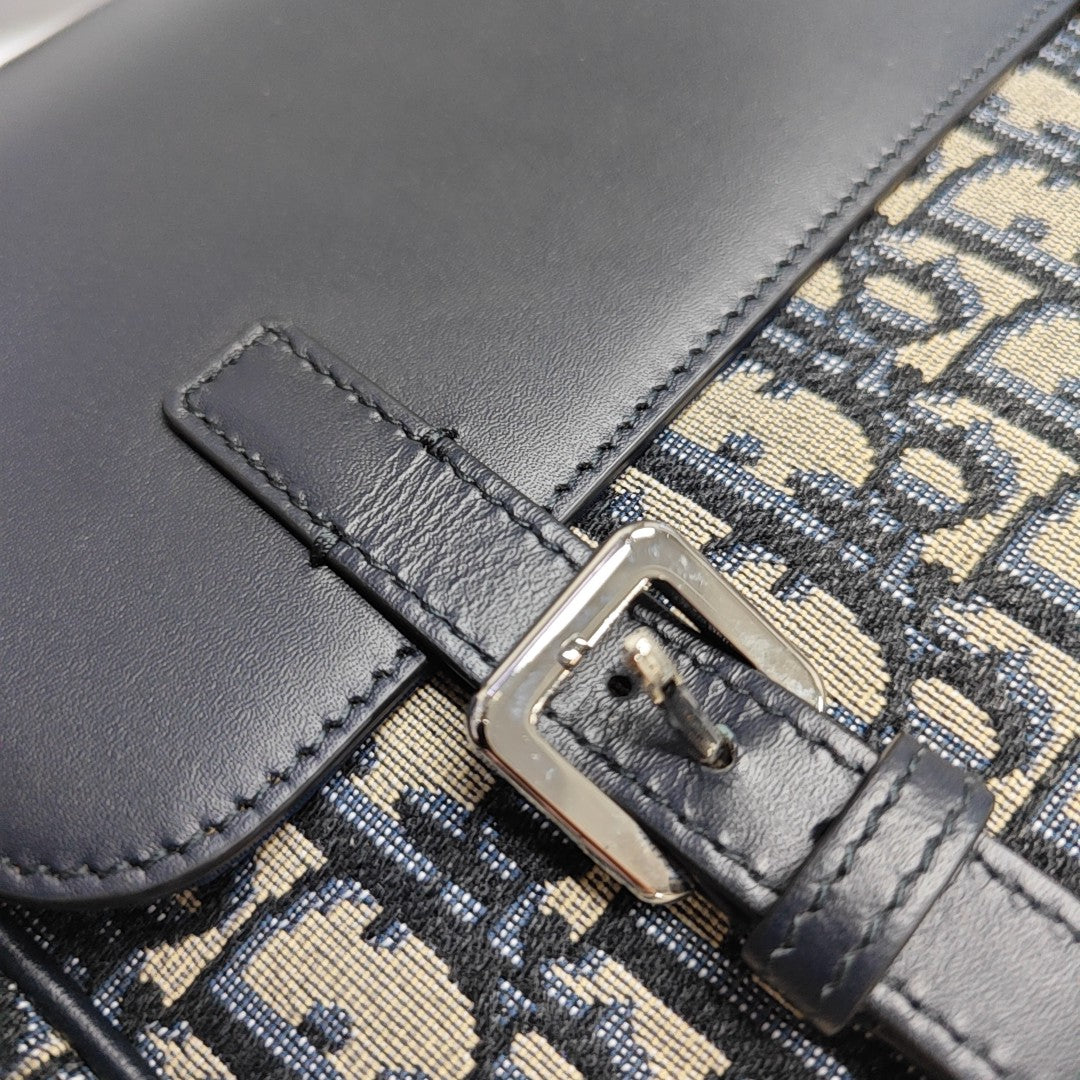 Canvas Shoulder Bag Blue