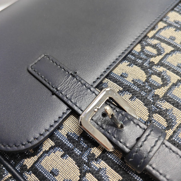 Canvas Shoulder Bag Blue
