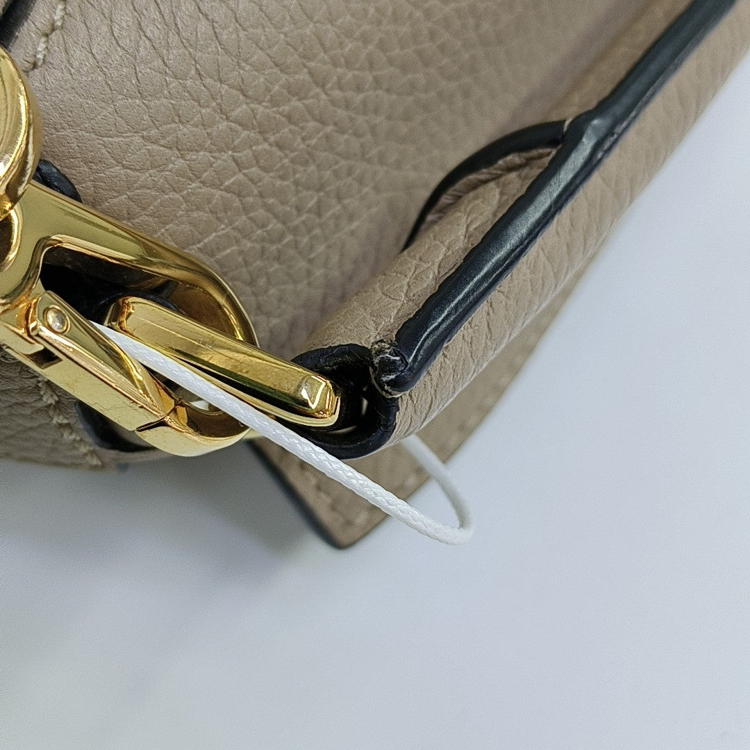 Puzzle Mini Calfskin Gray