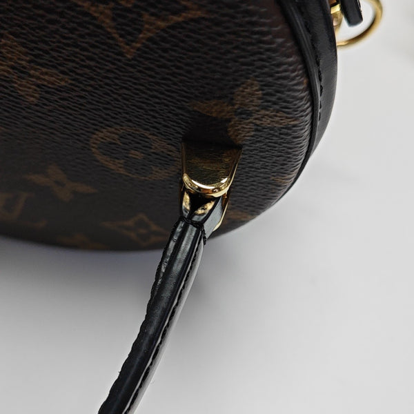 CANNES PM Monogram Coated Canvas Brown