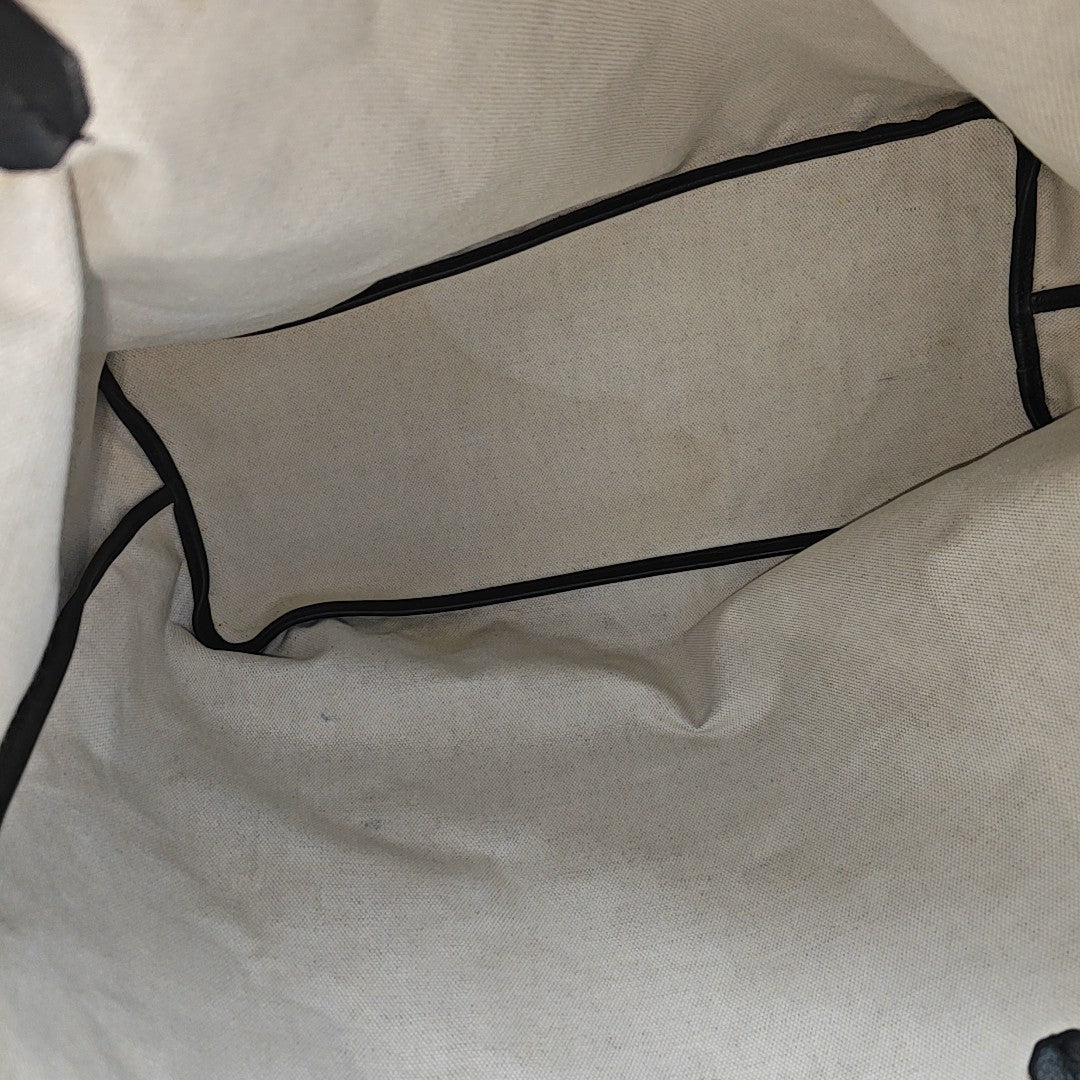 Saint Louis PM Coated Canvas Black