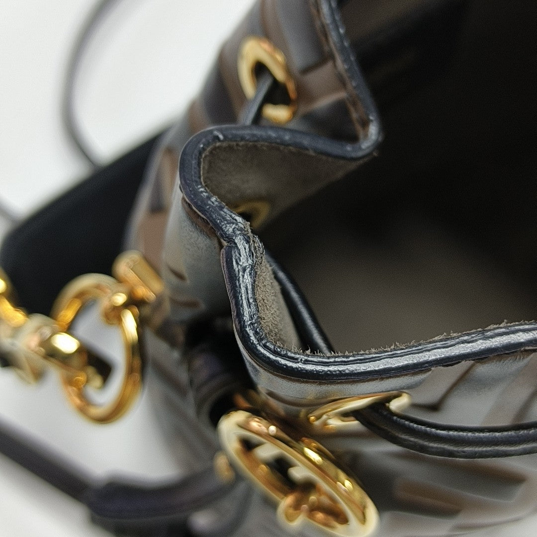 Mon Tresor Mini Monogram Calfskin Brown