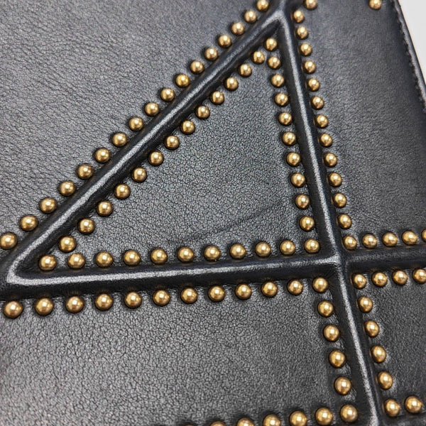 Diorama Small Cannage Calfskin Black