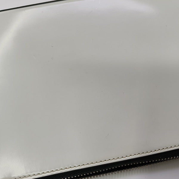 Calfskin Shoulder Bag White