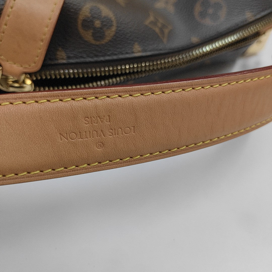 SIDE TRUNK MM Monogram Coated Canvas Brown
