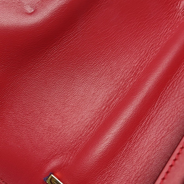 TB Small Calfskin Red