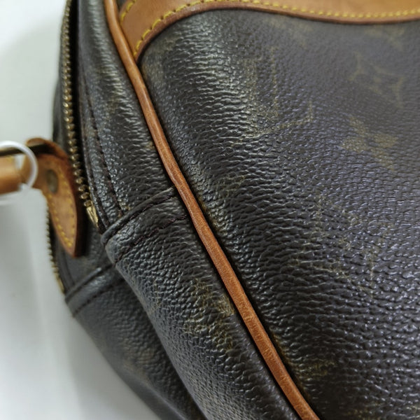 REPORTER Monogram Coated Canvas Brown
