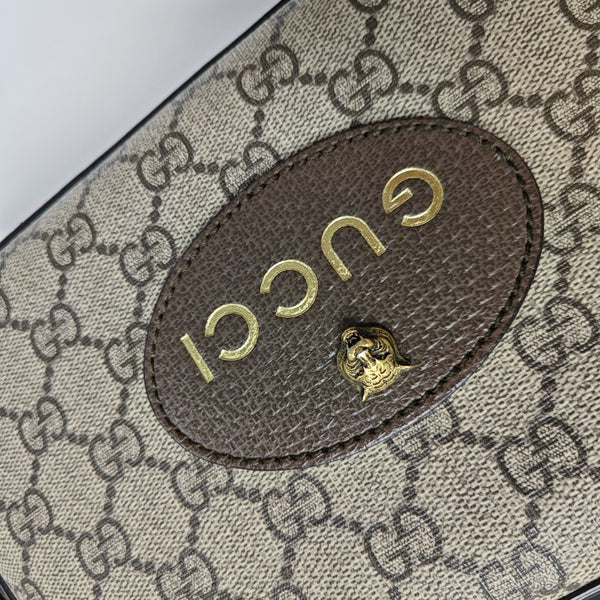 Neo Vintage Monogram Coated Canvas Beige