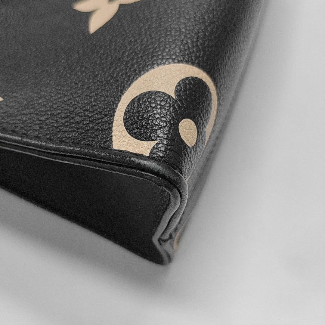 ONTHEGO PM Calfskin Black