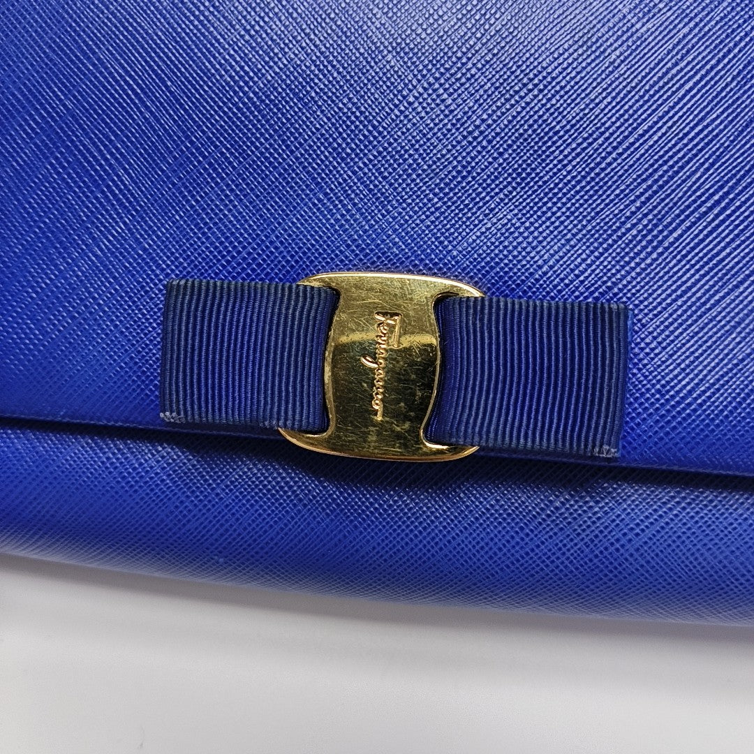 Ginny Calfskin Blue