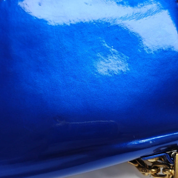 J'adior Patent Leather Blue