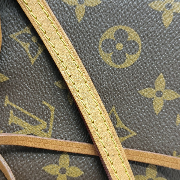 NÉONOÉ Nano Monogram Coated Canvas Brown