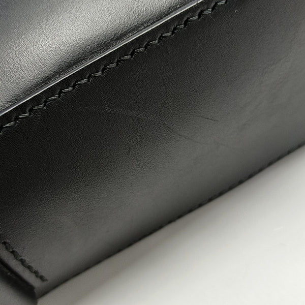 Calfskin Shoulder Bag Black
