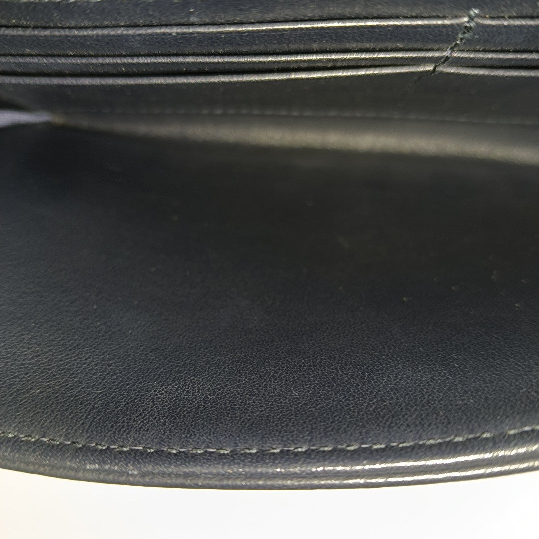 Authenticated pre-owned  Saddle Small Oblique Canvas Blue - Crossbody Bag at Looply