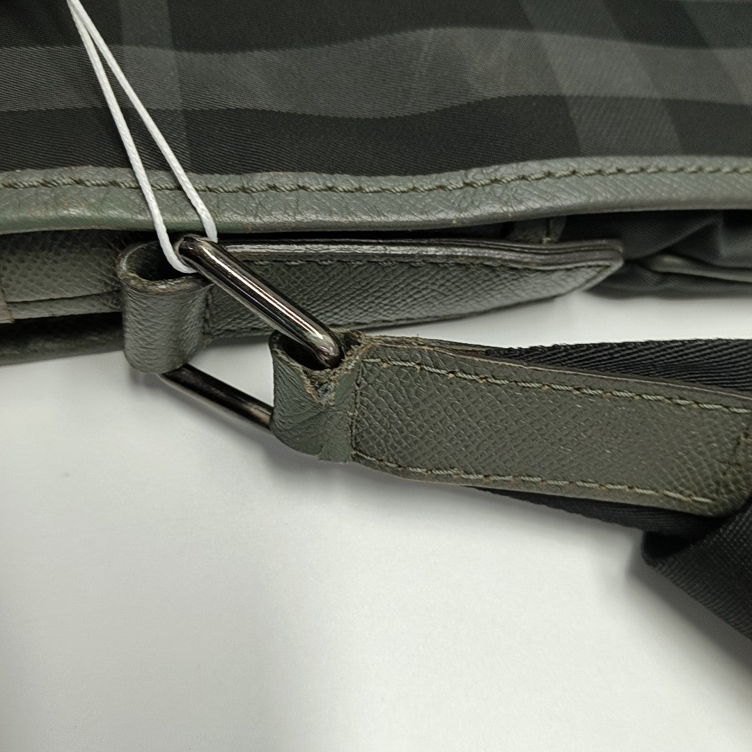 Fabric Shoulder Bag Gray