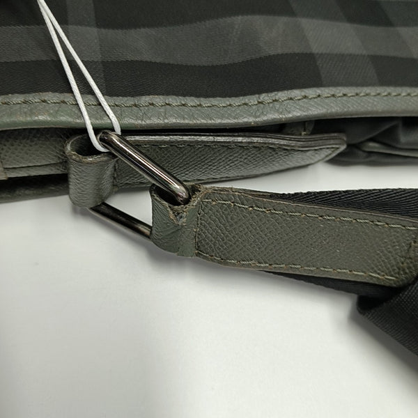 Fabric Shoulder Bag Gray