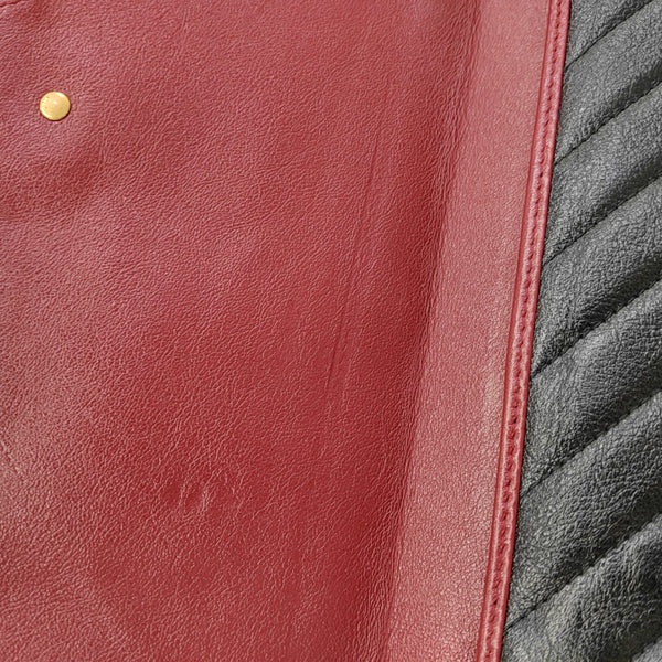 GG Marmont Large Quilted Calfskin Black