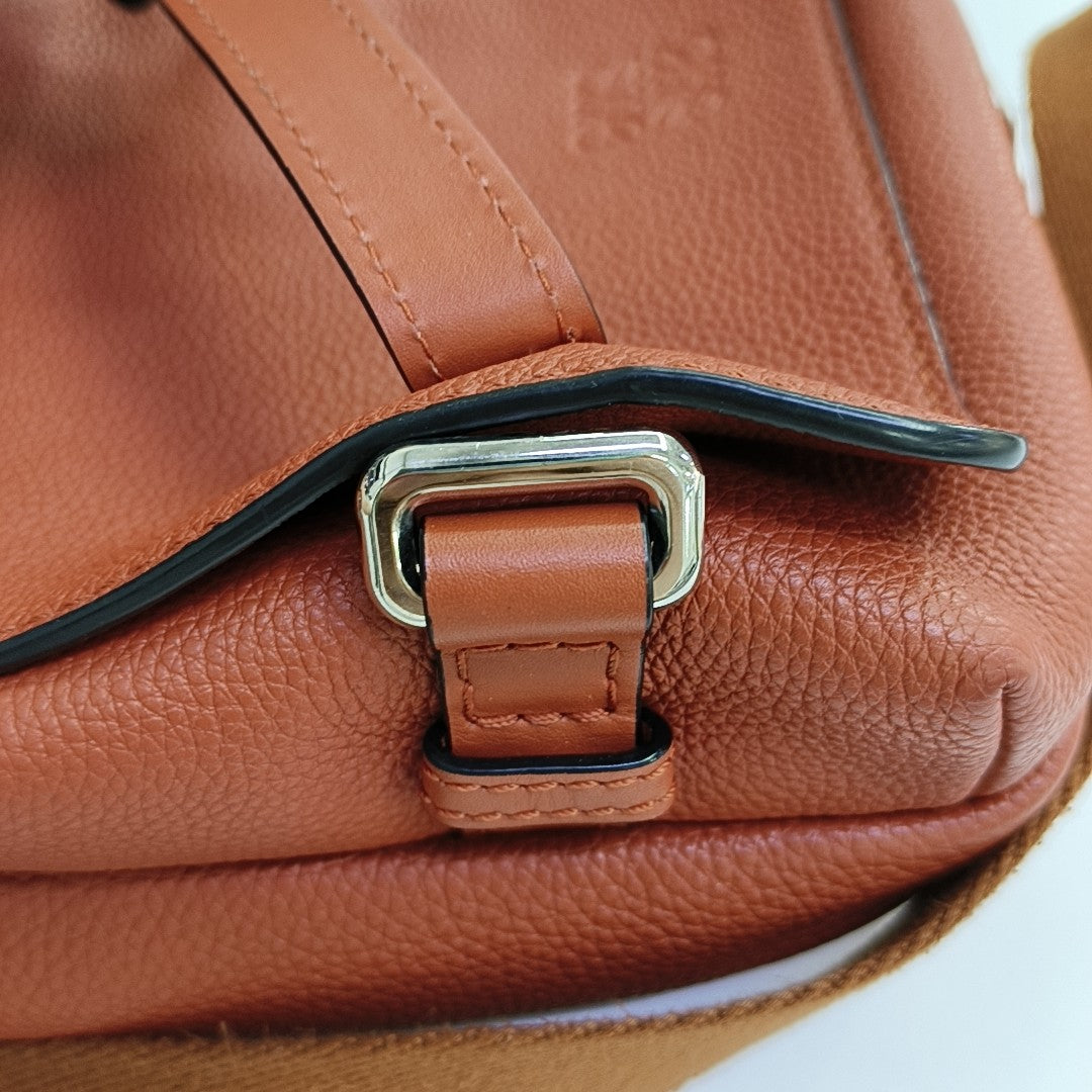 Calfskin Shoulder Bag Extra Small Red