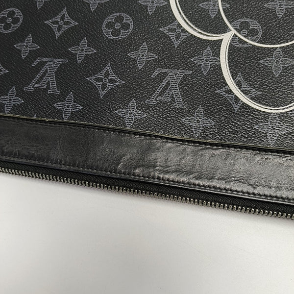 APOLLO GM Monogram Coated Canvas Black