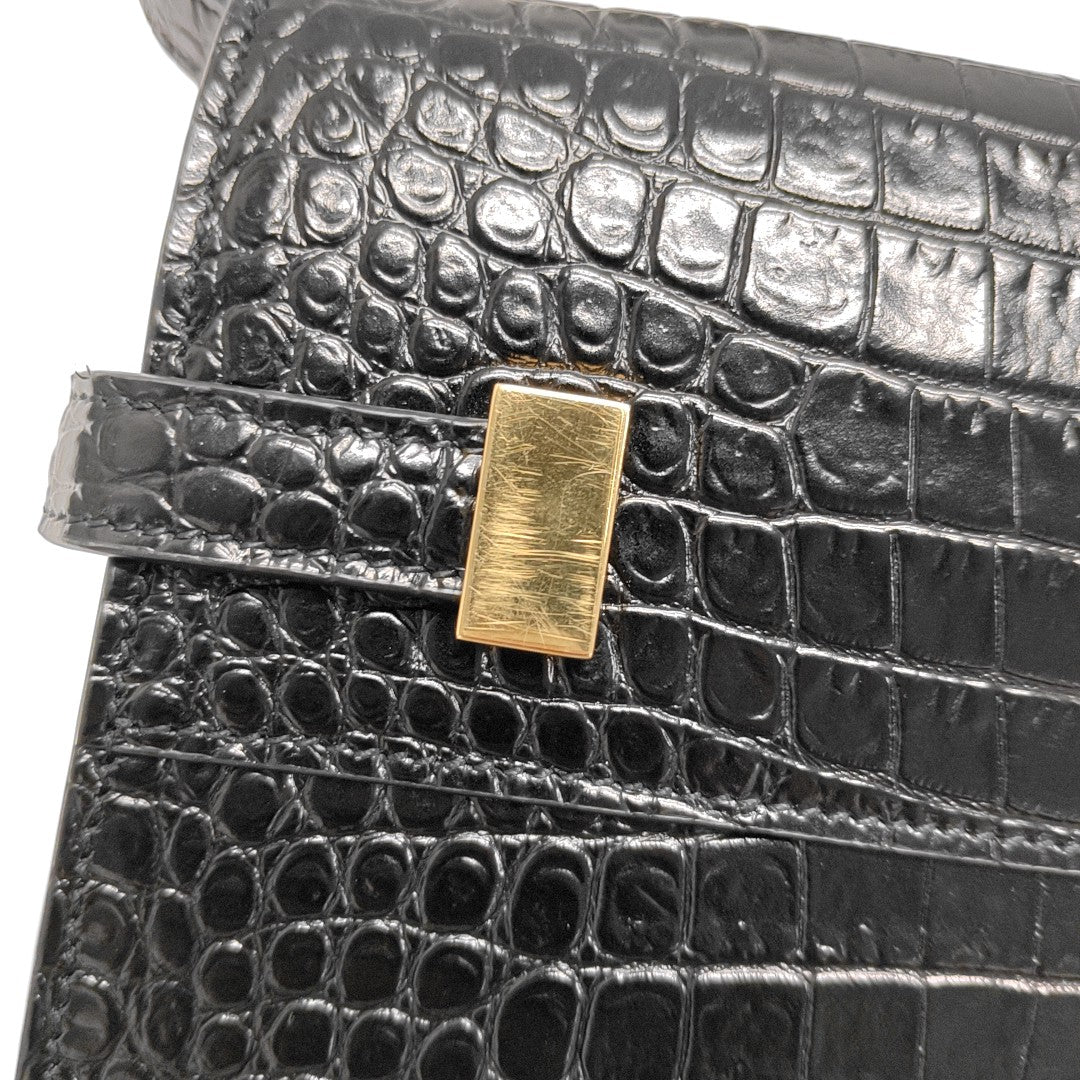MANHATTAN Small Calfskin Black