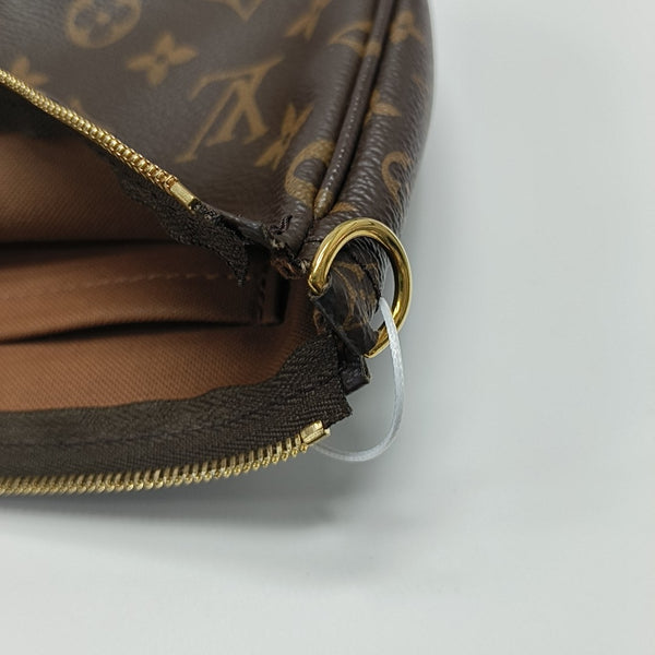 MULTI Monogram Coated Canvas Brown