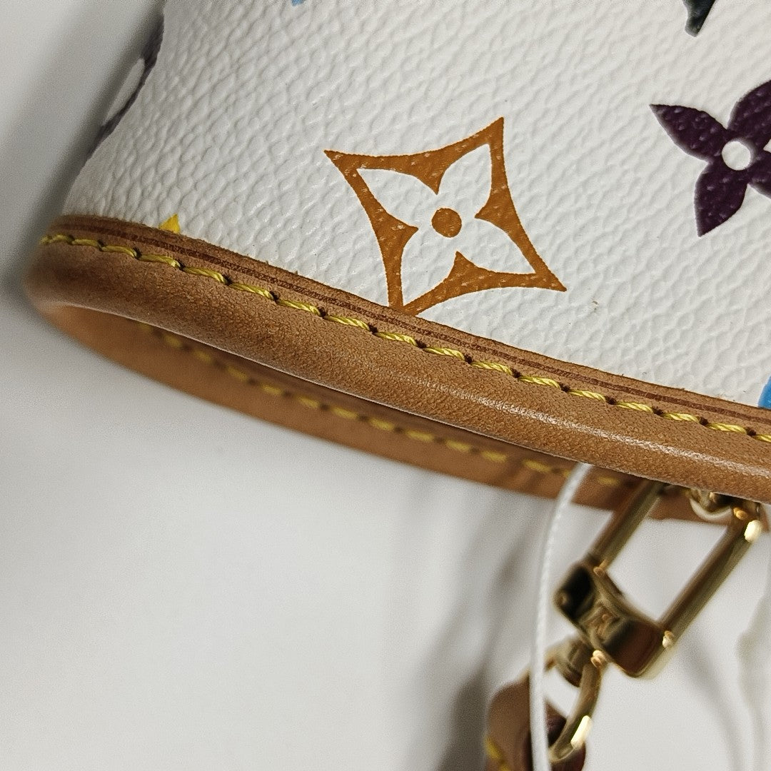 LV × TM SHIRLEY Monogram Coated Canvas White