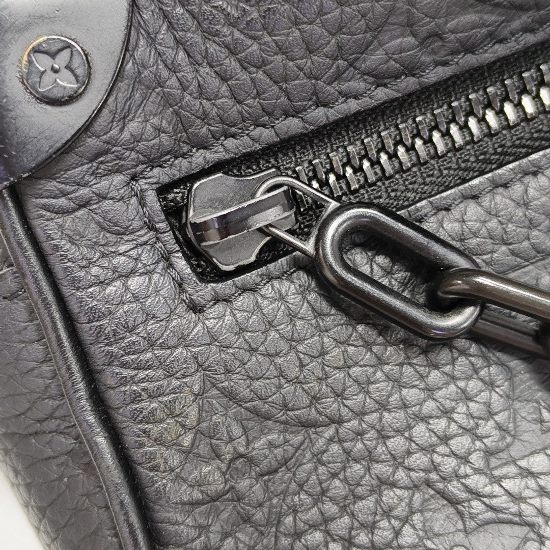 SOFT TRUNK Mini Monogram Calfskin Black