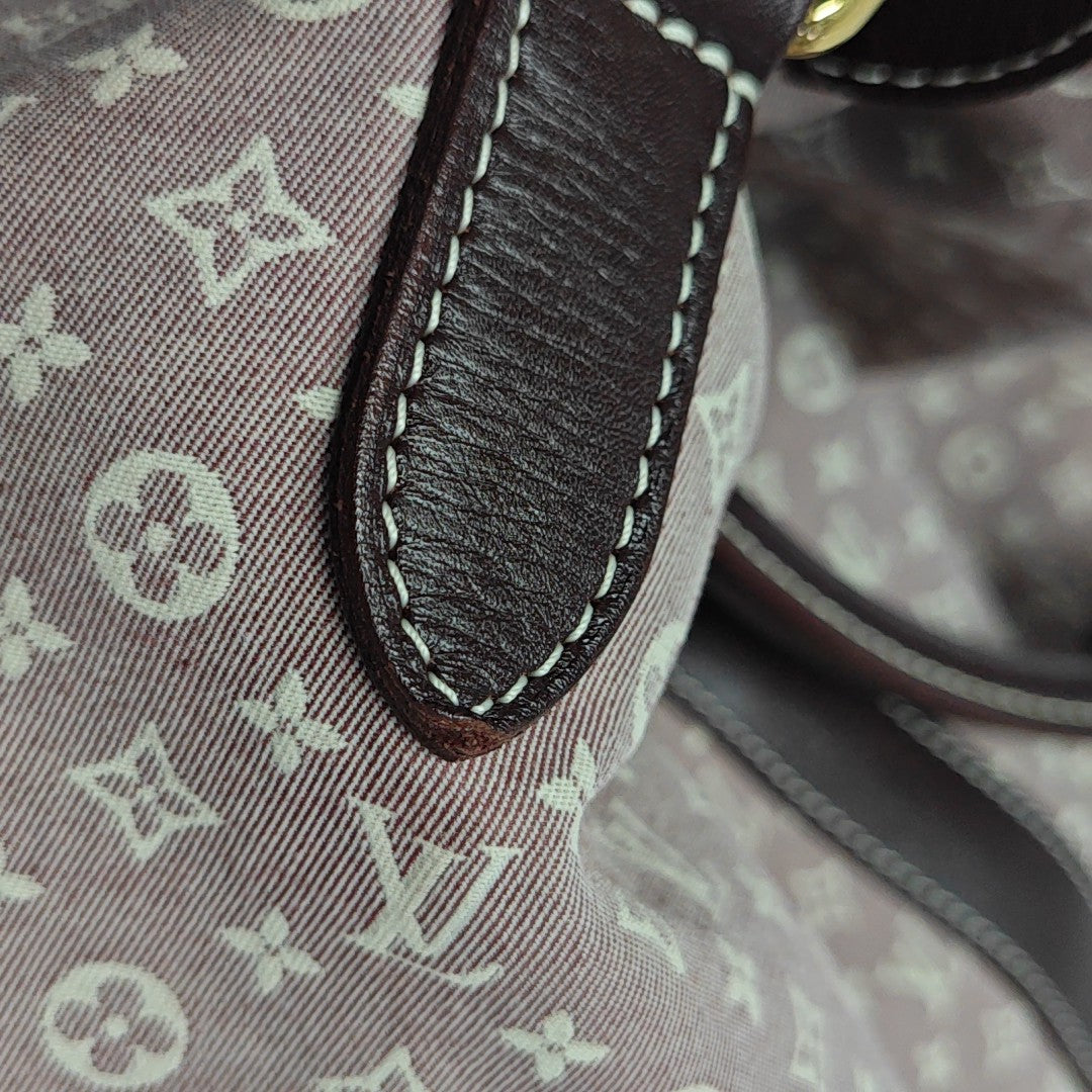 Monogram Canvas Shoulder Bag Pink
