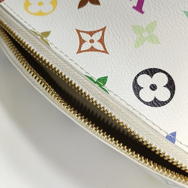 Monogram Coated Canvas Extra Large White