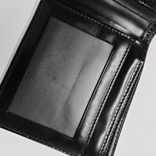 Monogram Coated Canvas Wallet Black