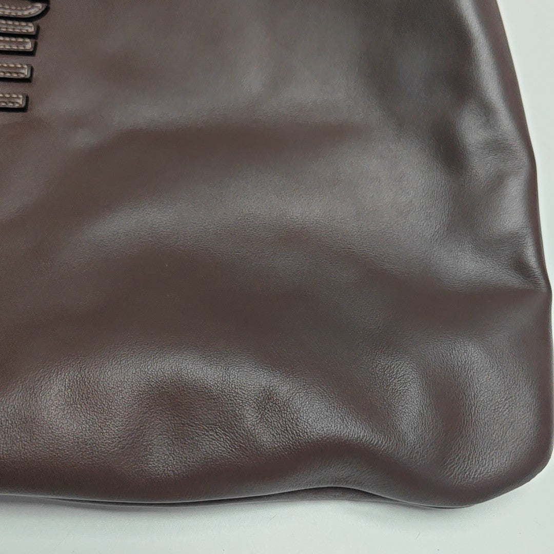IVY Large Calfskin Brown