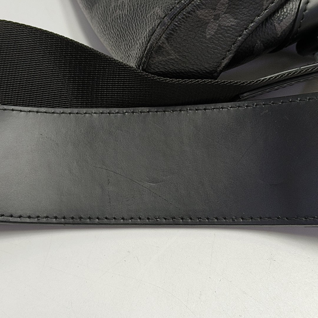 VOYAGER PM Monogram Coated Canvas Black