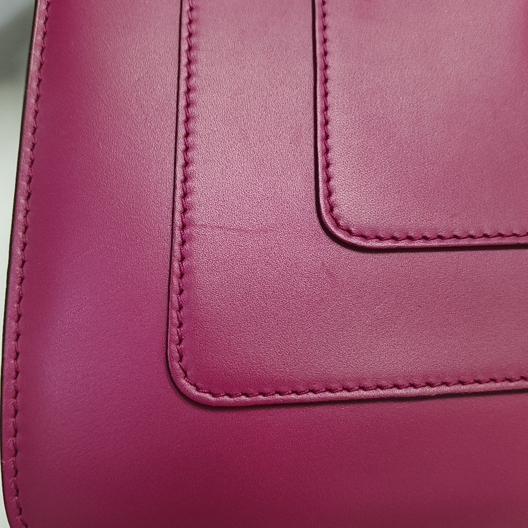 SERPENTI FOREVER Medium Calfskin Red